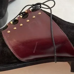 Carlo di Nuzzo | Shoes | Carlo Do Nuzzo Black Burgundy  display picture 3